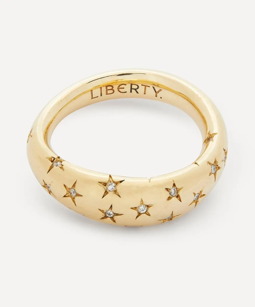 Liberty Rings|Rings^9ct Gold Ianthe Star Diamond Ring