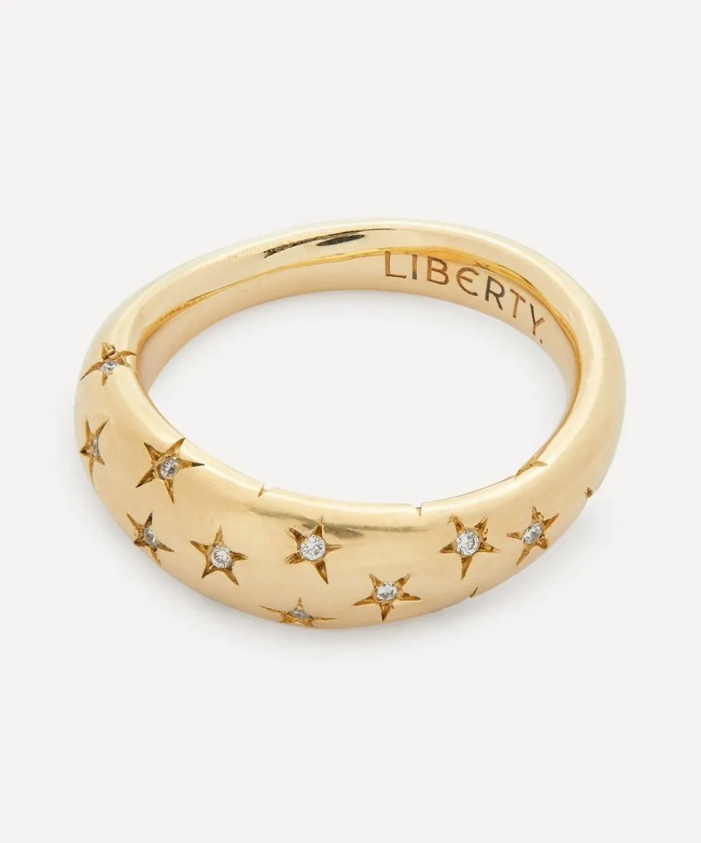 Liberty Rings|Rings^9ct Gold Ianthe Star Diamond Ring