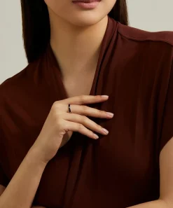 Liberty Rings|Rings^9ct Gold Ianthe Star Glazed Diamond Band Ring