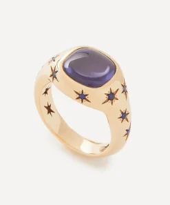 Liberty Rings|Rings^9ct Gold Ianthe Star Iolite Cocktail Ring