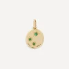 Liberty Charms & Pendants|Charms & Pendants^9ct Gold Ianthe Star Large Tsavorite Pendant