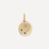 Liberty Charms & Pendants|Charms & Pendants^9ct Gold Ianthe Star Large Rainbow Pendant