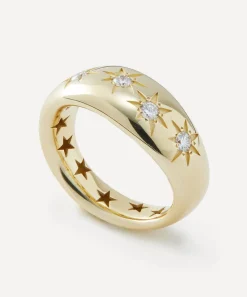 Liberty Rings|Rings^9ct Gold Ianthe Star Luxury Diamond Band Ring