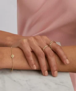 Liberty Bracelets|Bracelets^9ct Gold Ianthe Star Tsavorite Bracelet