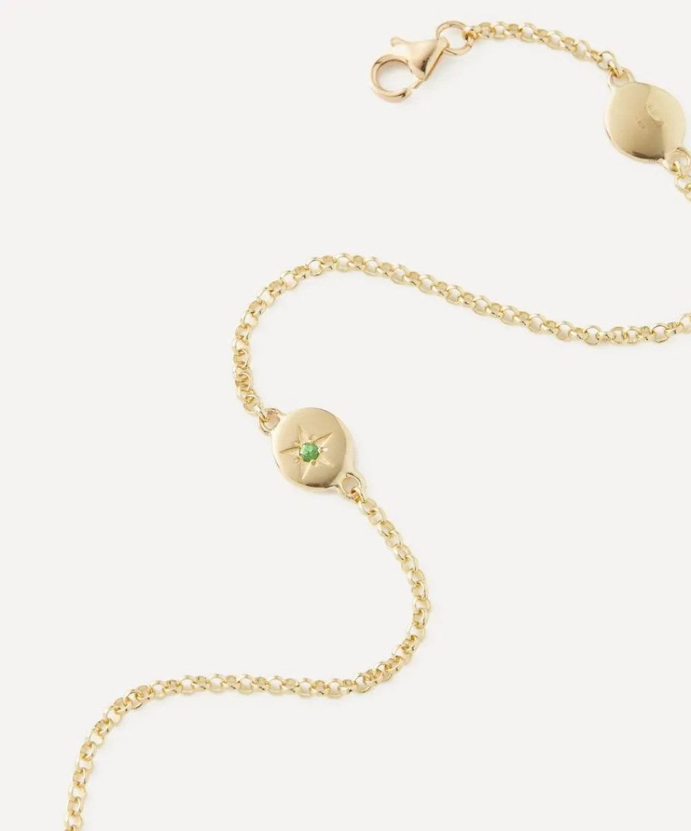 Liberty Bracelets|Bracelets^9ct Gold Ianthe Star Tsavorite Bracelet