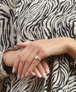 Liberty Rings|Rings^9ct Gold Initial Signet Ring - J