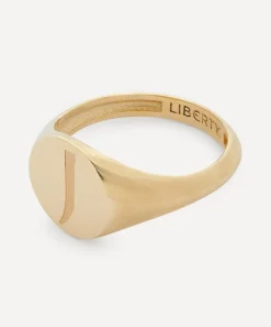 Liberty Rings|Rings^9ct Gold Initial Signet Ring - J