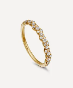 Astley Clarke Rings^14ct Gold Interstellar Linia Diamond Ring
