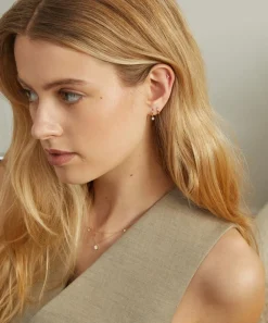 Astley Clarke Necklaces^14ct Gold Interstellar Solitaire Pendant Necklace