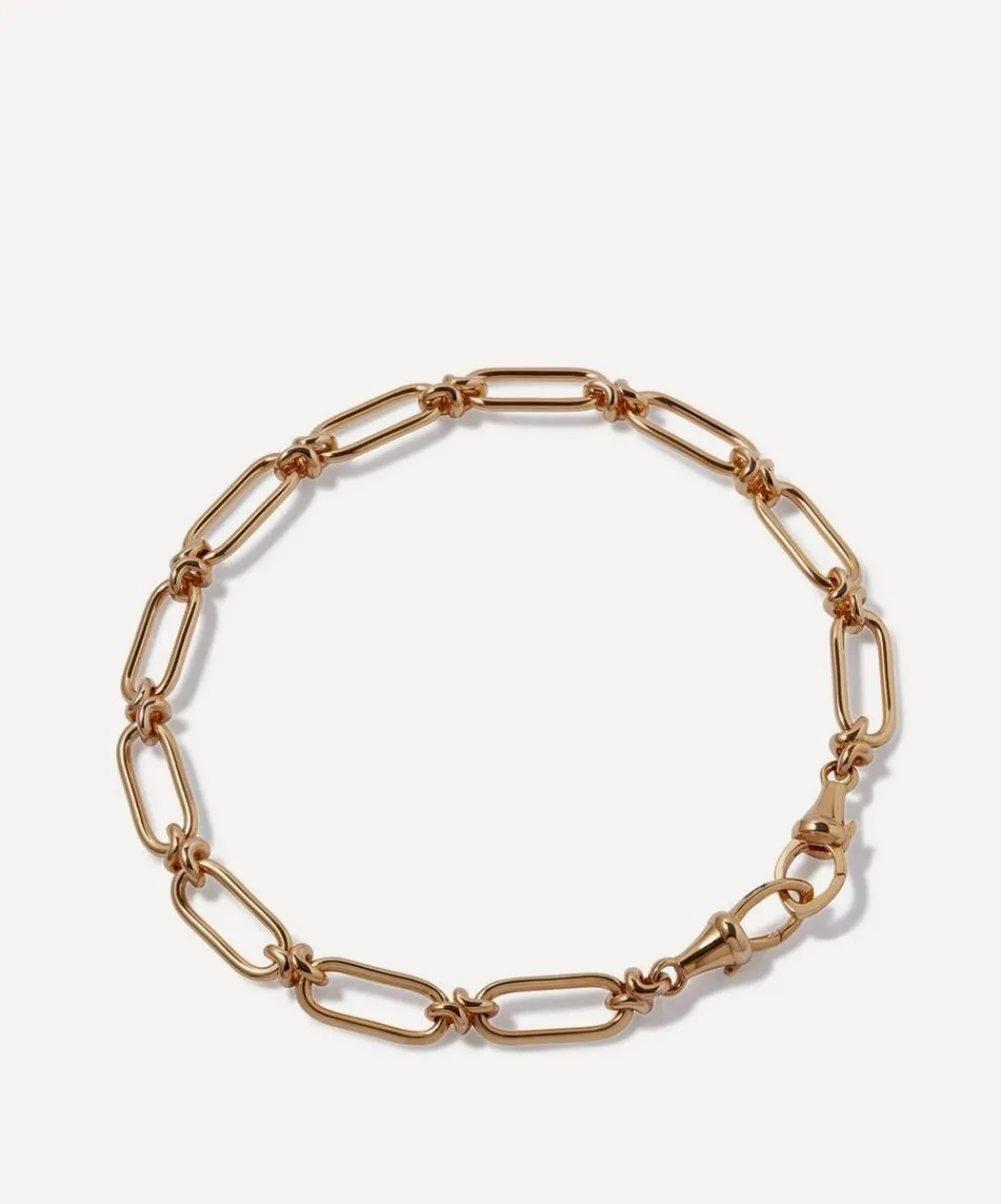 Annoushka Bracelets|Bracelets^14ct Gold Knuckle Bold Link Chain Bracelet