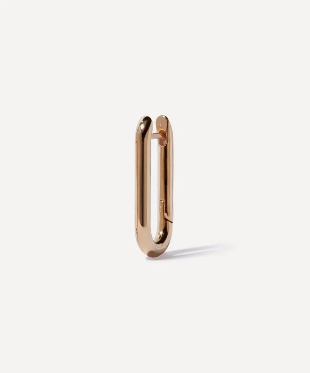 Annoushka Earrings|Earrings^14ct Gold Knuckle Chain Hoop Earring