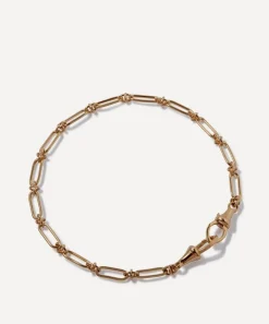 Annoushka Bracelets|Bracelets^14ct Gold Knuckle Classic Link Chain Bracelet