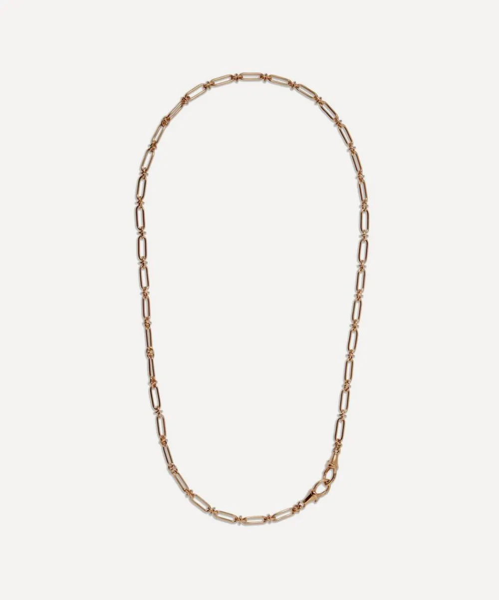 Annoushka Necklaces|Necklaces^14ct Gold Knuckle Classic Link Chain Necklace