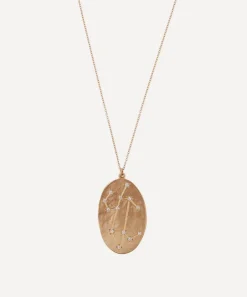 Brooke Gregson Necklaces|Necklaces^14ct Gold Leo Astrology Diamond Necklace