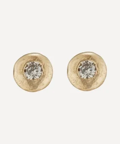 Ellis Mhairi Cameron Earrings|Earrings^14ct Gold LII White Diamond Mini Stud Earrings