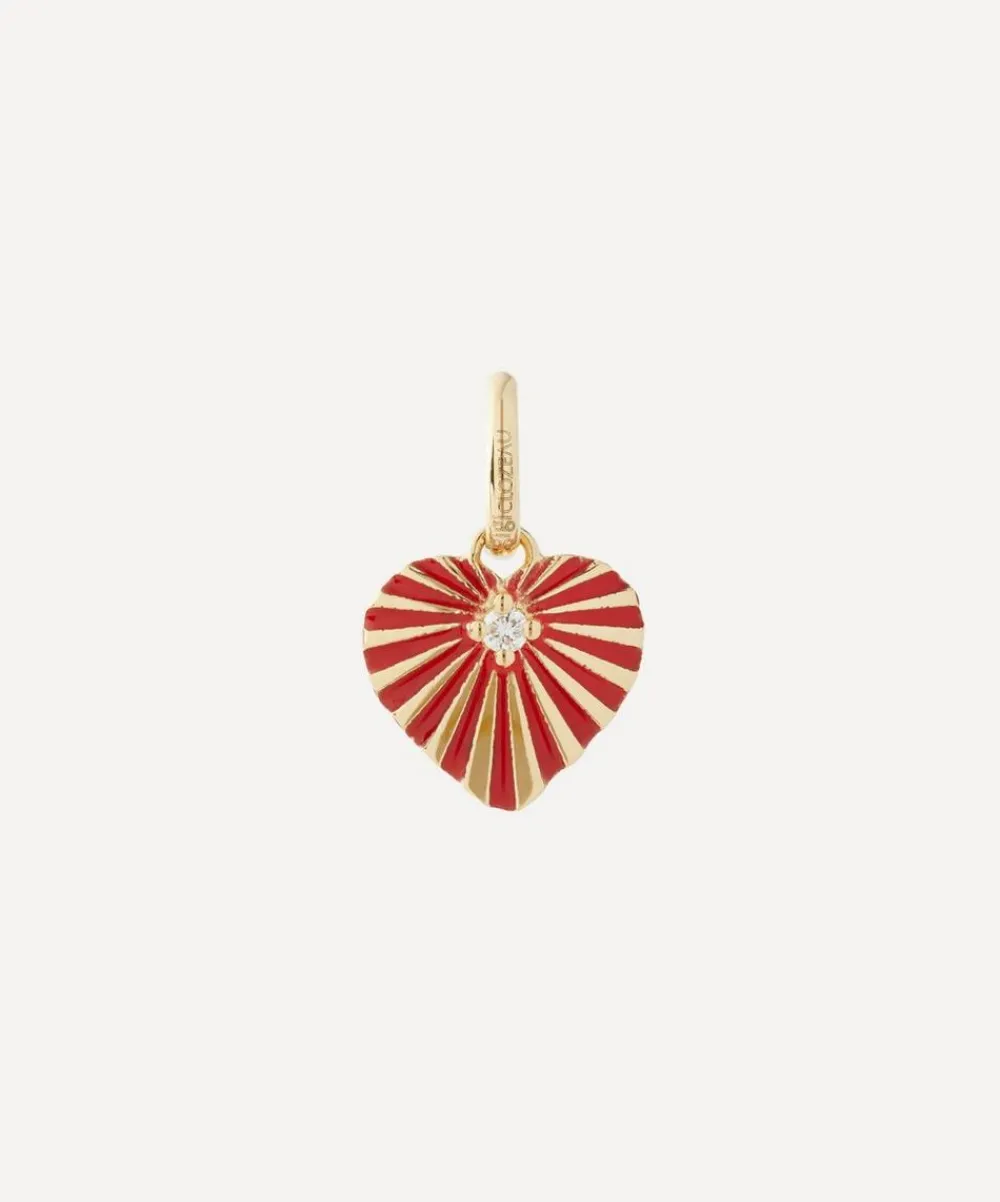 Gigi Clozeau Charms & Pendants|Charms & Pendants^18ct Gold Limited Edition Heart Lumière Diamond Pendant
