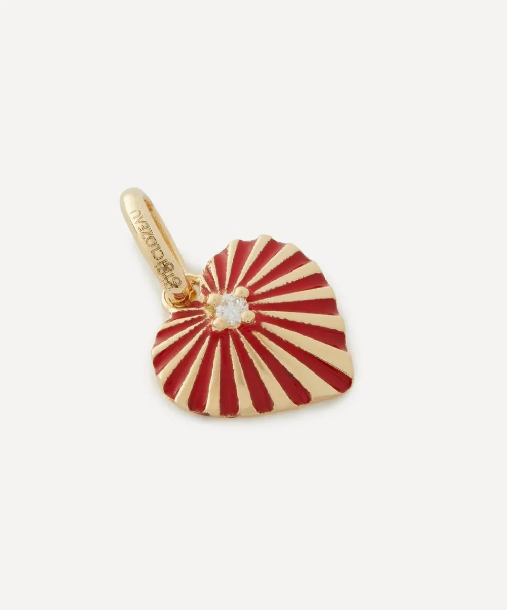Gigi Clozeau Charms & Pendants|Charms & Pendants^18ct Gold Limited Edition Heart Lumière Diamond Pendant