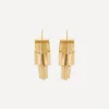 Sia Taylor Earrings|Earrings^18ct Gold Long Rainfall Drop Earrings