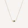 Anna + Nina Necklaces^14ct Gold Lucky Clover Necklace