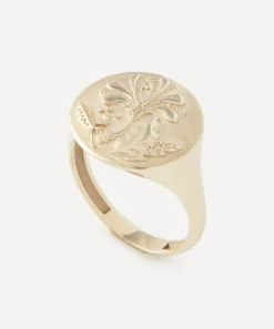 Liberty Rings|Rings^9ct Gold Mabelle Flower Signet Ring