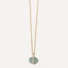 Melissa Joy Manning Necklaces|Necklaces^14ct Gold Micropave Diamond and Opal Pendant Necklace