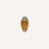 Bibi van der Velden Earrings|Earrings^18ct Gold Mini Scarab Citrine Stud Earring