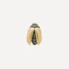 Bibi van der Velden Earrings|Earrings^18ct Gold Mini Scarab Fly Wing Stud Earring