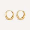 Dinny Hall Earrings^9ct Gold Mini Scoop Huggie Hoop Earrings