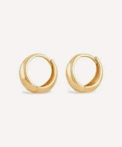 Dinny Hall Earrings^9ct Gold Mini Scoop Huggie Hoop Earrings