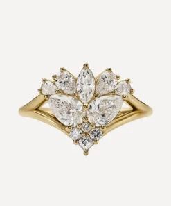 Artemer Rings|Rings^18ct Gold Monarch Mixed Diamond Cluster Engagement Ring