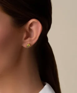 Suzanne Kalan Earrings|Earrings^14ct Gold Nadima Green Mix Cluster Stud Earrings