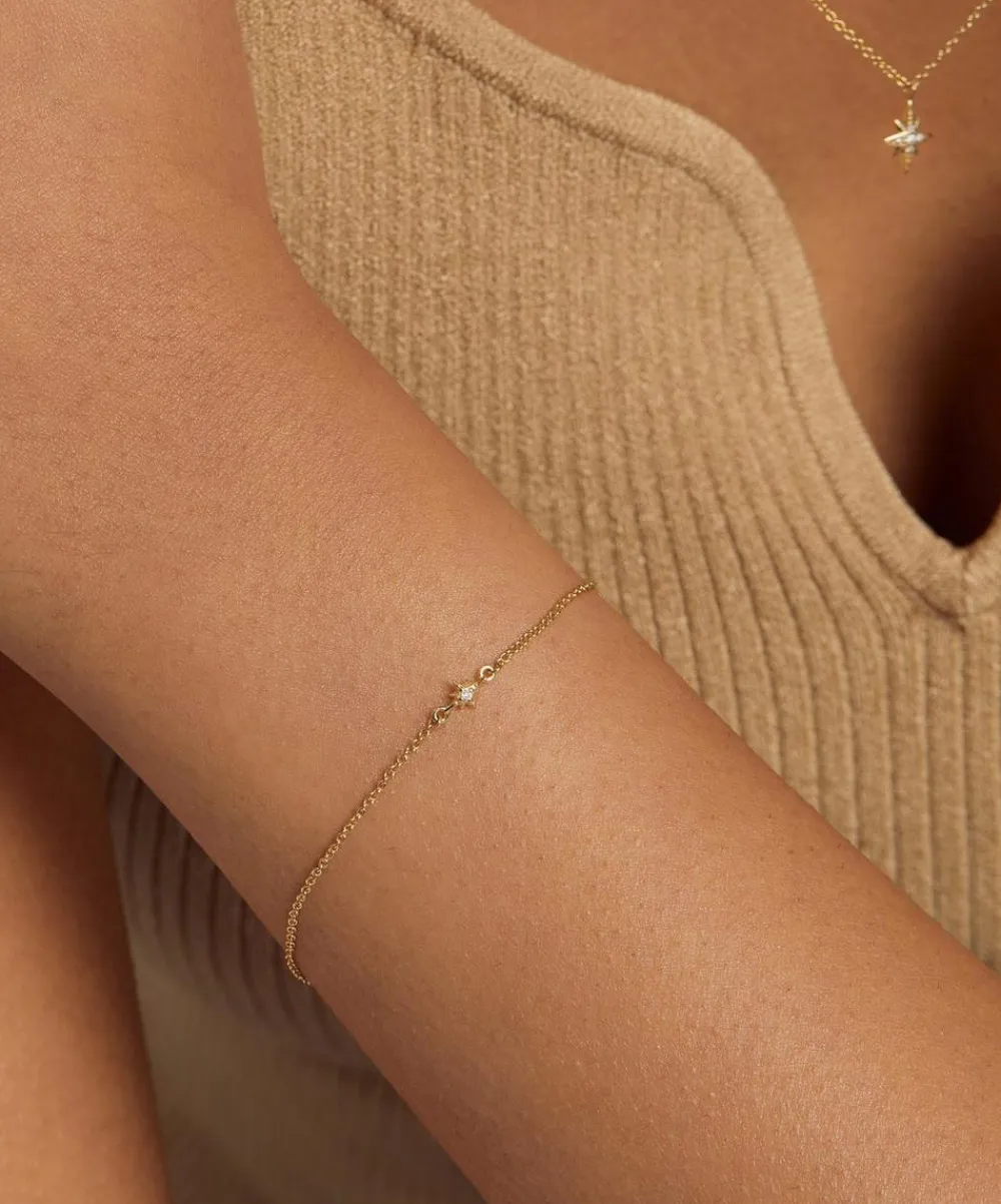 Astley Clarke Bracelets^14ct Gold North Star Diamond Bracelet