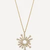 Astley Clarke Charms & Pendants^14ct Gold Nova Diamond Drop Pendant Necklace
