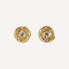 Ellis Mhairi Cameron Earrings|Earrings^14ct Gold Old Cut Diamond Stud Earrings