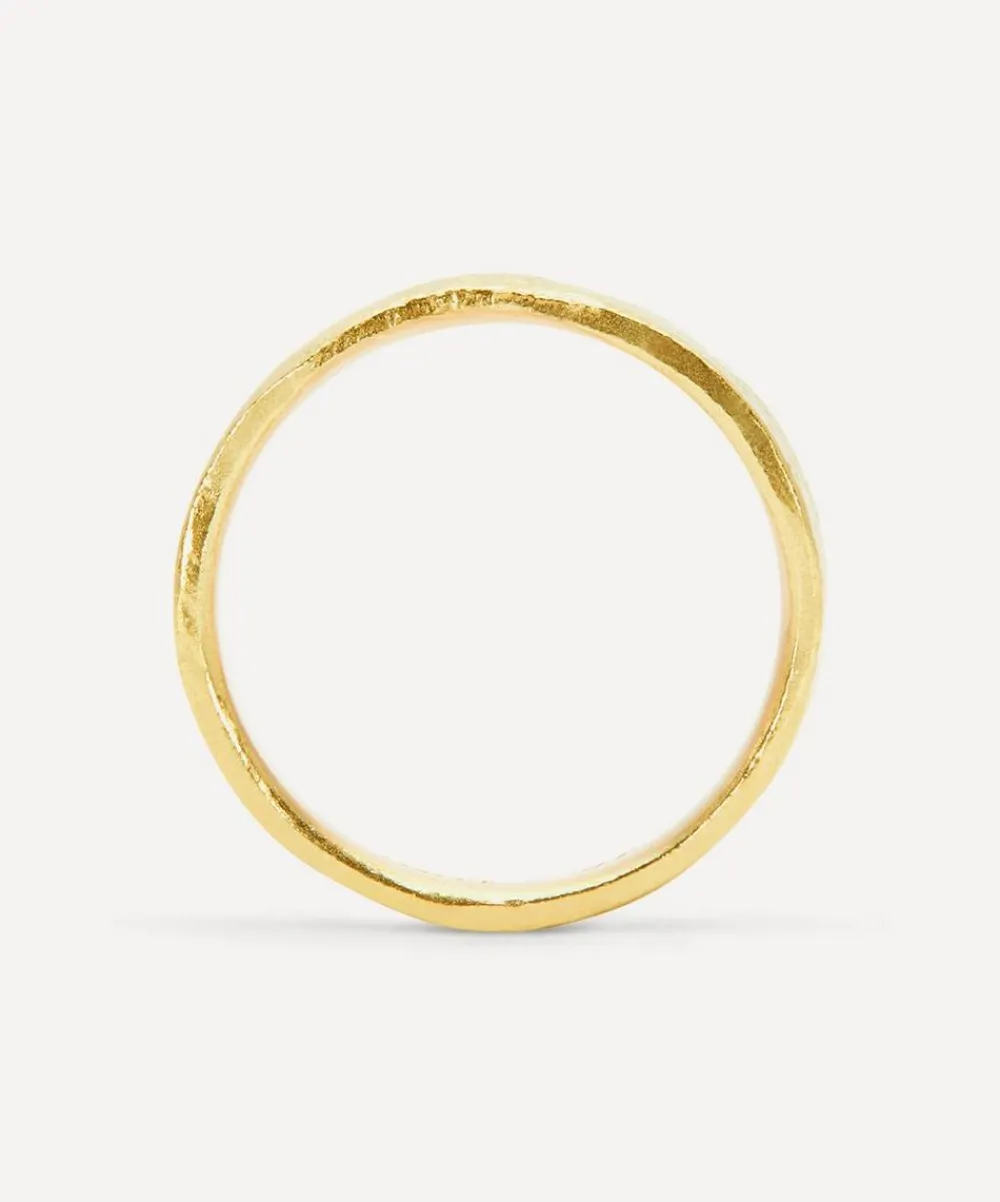 Satomi Kawakita Rings|Rings^18ct Gold Organic Band Ring