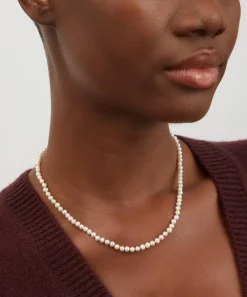 Polly Wales Necklaces|Necklaces^18ct Gold Pearl Rainbow Necklace
