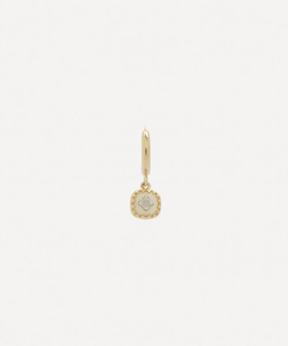 Pascale Monvoisin Earrings|Earrings^9ct Gold Pierrot Hoop Earring