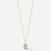 Mateo Necklaces|Necklaces^14ct Gold Pink Topaz Pendant Necklace