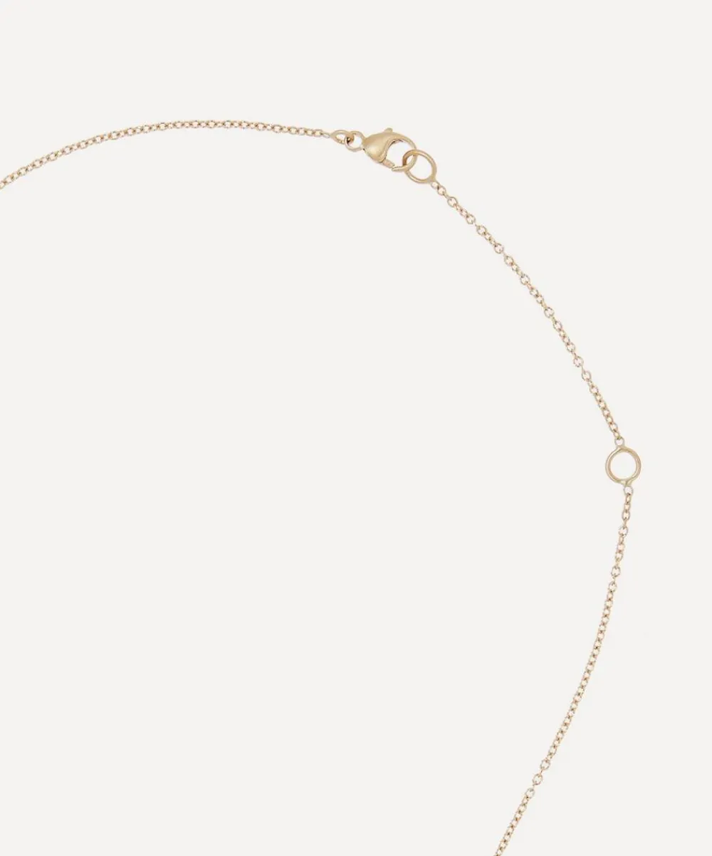 Brooke Gregson Necklaces|Necklaces^14ct Gold Pisces Astrology Diamond Necklace