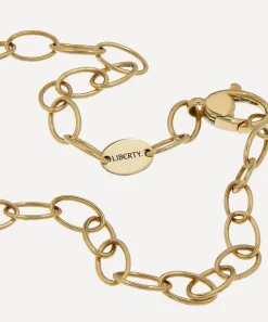 Liberty Bracelets|Bracelets^9ct Gold Plain 19cm Link Chain Bracelet