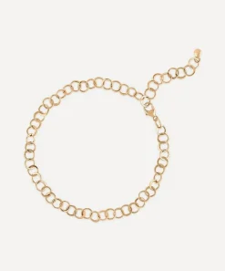 Dinny Hall Bracelets^9ct Gold Planished Bracelet