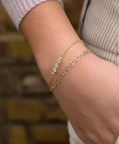 Dinny Hall Bracelets^9ct Gold Planished Bracelet