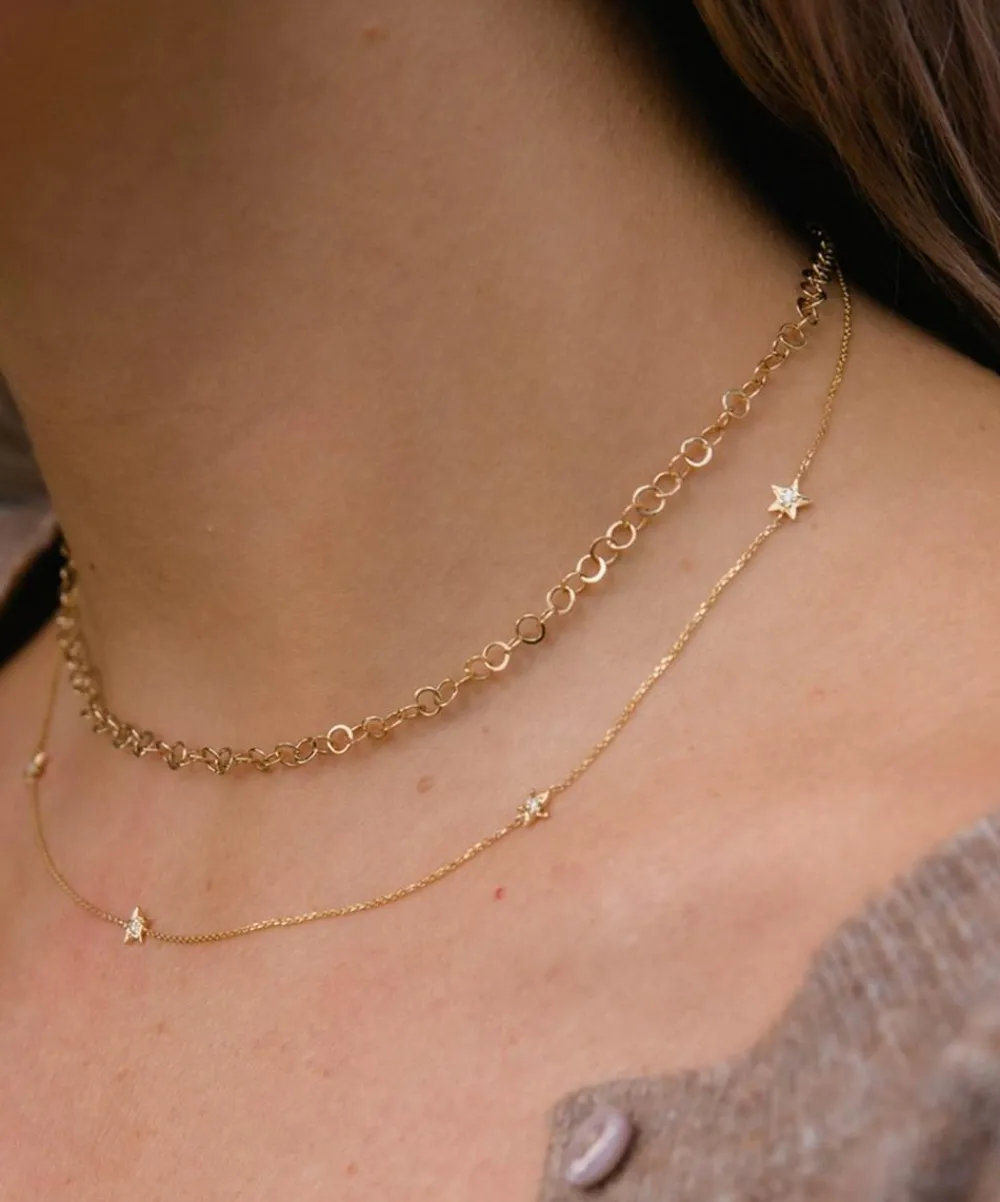 Dinny Hall Necklaces^9ct Gold Planished Necklace