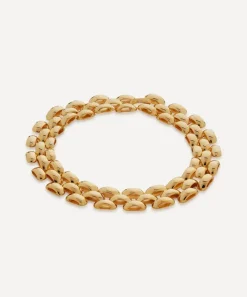 Monica Vinader Bracelets^18ct Gold Plated Vermeil Silver Heirloom Chain Bracelet