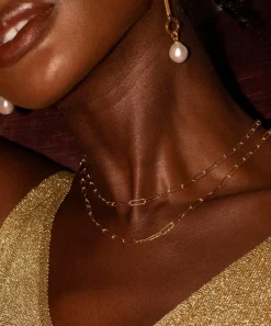 Monica Vinader Necklaces^18ct Gold Plated Vermeil Silver 18