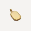 Monica Vinader Charms & Pendants^18ct Gold Plated Vermeil Silver Signature Locket