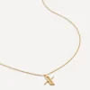 Monica Vinader Necklaces^18ct Gold Plated Vermeil Sterling Silver X Initial Alphabet Necklace