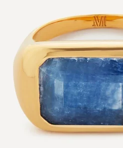 Monica Vinader Rings^18ct Gold Plated Vermeil Sterling Silver Power Kyanite Cocktail Ring