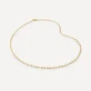 Monica Vinader Necklaces^18ct Gold Plated Vermeil Sterling Silver Mini Paperclip Chain Necklace