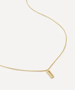 Monica Vinader Necklaces^18ct Gold Plated Vermeil Sterling Silver I Initial Alphabet Necklace